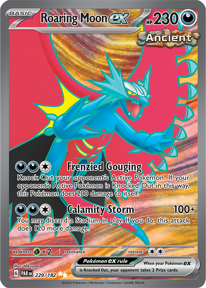 roaring moon ex pokemon card Roaring Moon EX – My TCG Exchange