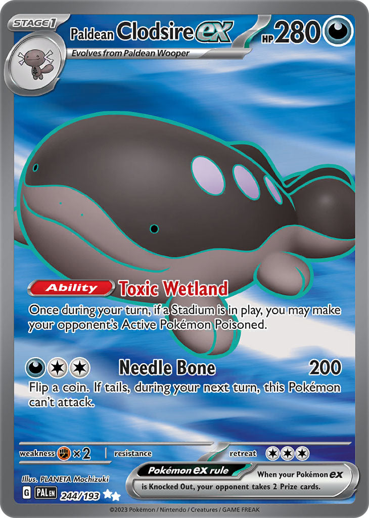 2024年最新海外 – EX Clodsire Paldean My Exchange TCG ポケモンカードゲーム