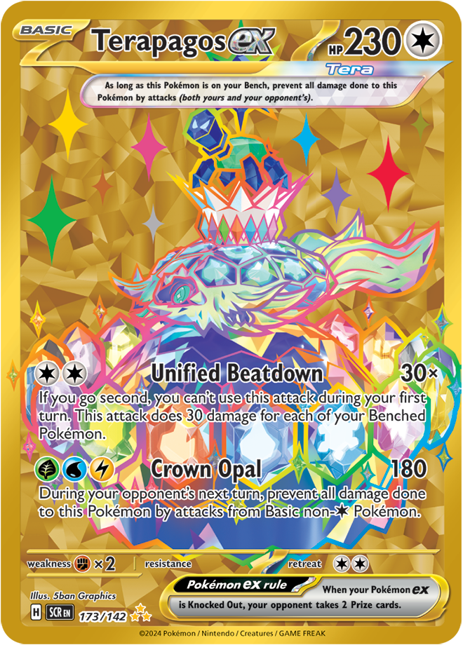 Terapagos ex (Hyper Rare) – My TCG Exchange