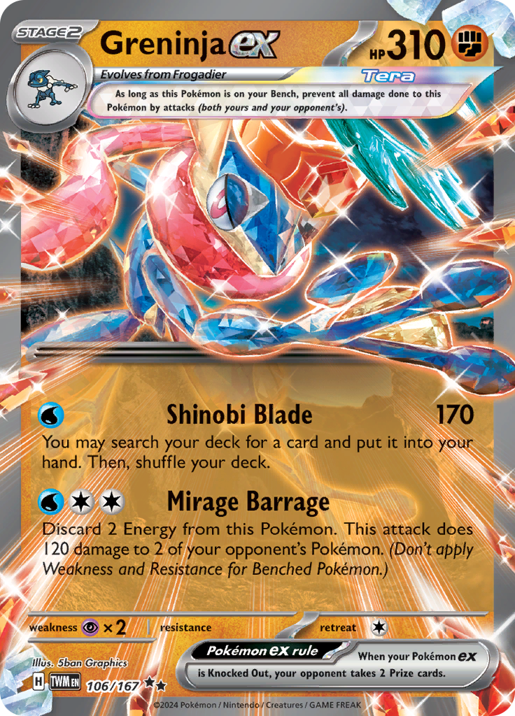 Greninja ex – My TCG Exchange