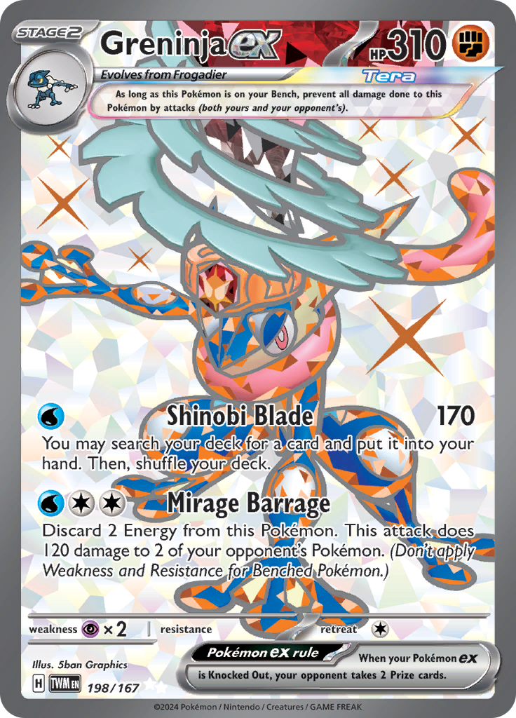 Greninja ex (Full Art) – My TCG Exchange