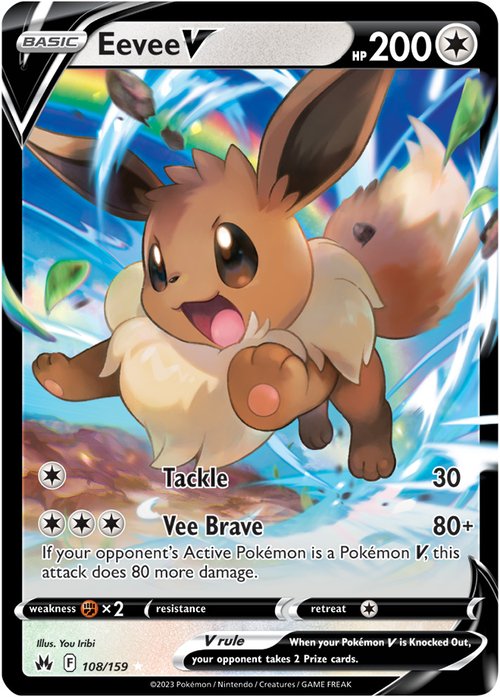 Eevee V My TCG Exchange Eevee V My TCG Exchange