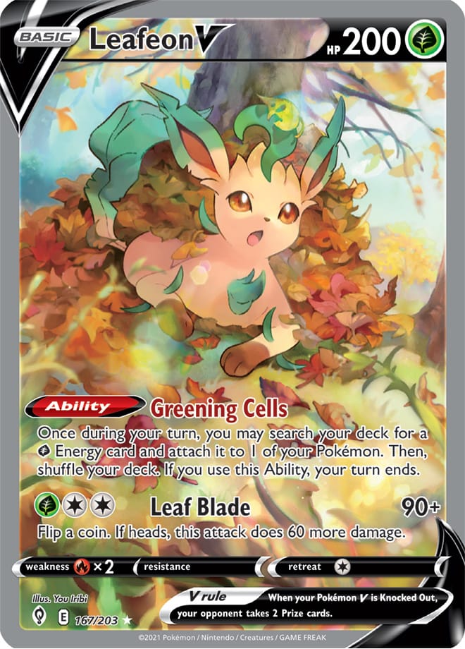 Leafeon V (Alternate Full Art) – My TCG Exchange