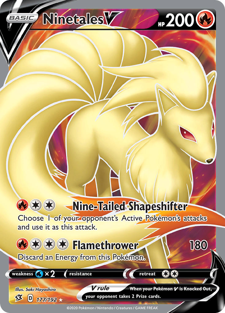 Ninetales V (Full Art) – My TCG Exchange