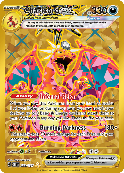 Charizard V & M Charizard EX ゴールドカードセット Charizard EX (Gold) – My TCG Exchange