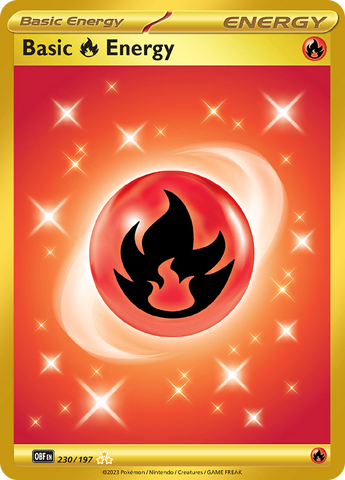 Basic Fire Energy (Gold)