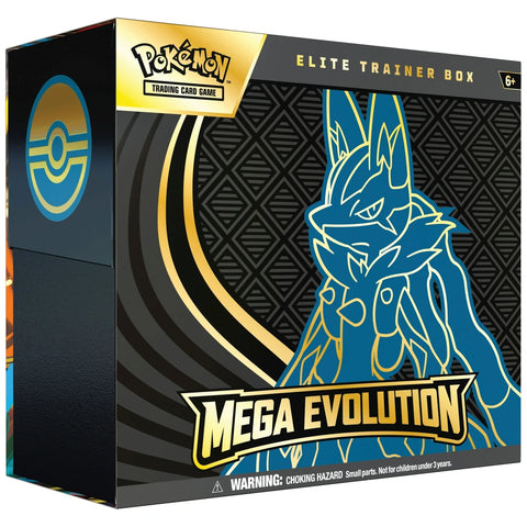 (LIMIT 1) Mega Evolution Elite Trainer Box Mega Lucario (PRE-ORDER 9/26)