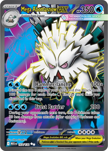 Mega Abomasnow ex (Ultra Rare)
