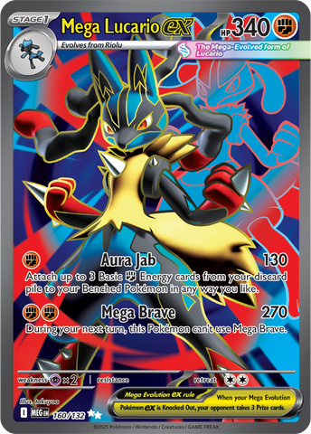 Mega Lucario ex (Ultra Rare)