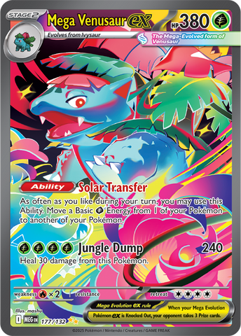 Mega Venusaur ex (Special Illustration Rare)