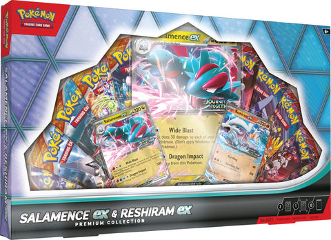(Coming Soon) Salamence ex & Reshiram ex Premium Collection (PRE-ORDER 10/10)