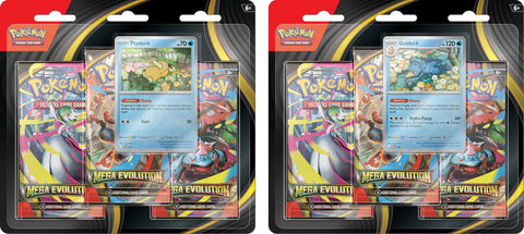 (Coming Soon) Mega Evolutions 3-Pack Blister (PRE-ORDER 9/26)