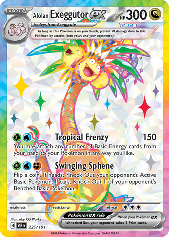 Alolan Exeggutor ex (Ultra Rare)