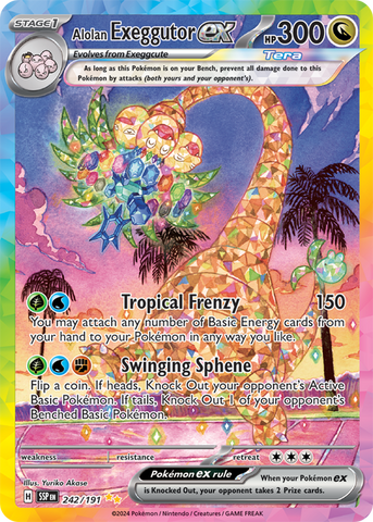Alolan Exeggutor ex (Special Illustration Rare)