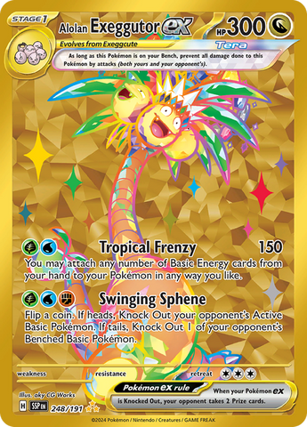 Alolan Exeggutor ex (Hyper Rare)