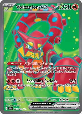 Volcanion ex (Full Art)