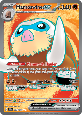 Mamoswine ex (Full Art)