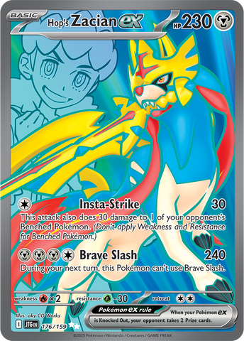 Hop's Zacian ex (Full Art)