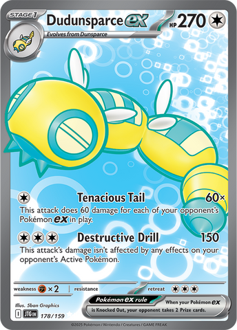 Dudunsparce ex (Full Art)