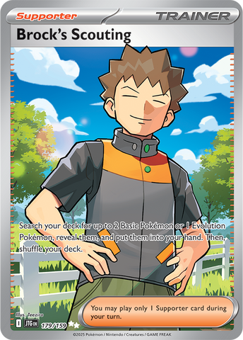 Brock's Scouting (Full Art)