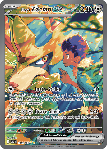 Hop's Zacian ex (Special Illustration Rare)