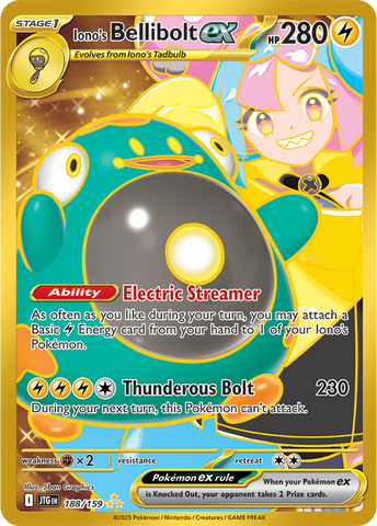Iono's Bellibolt ex (Hyper Rare)