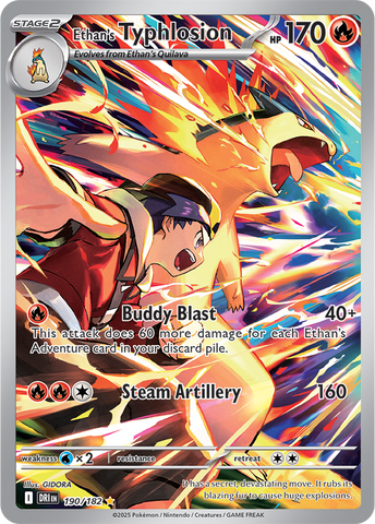 Ethan's Typhlosion (Illustration Rare)