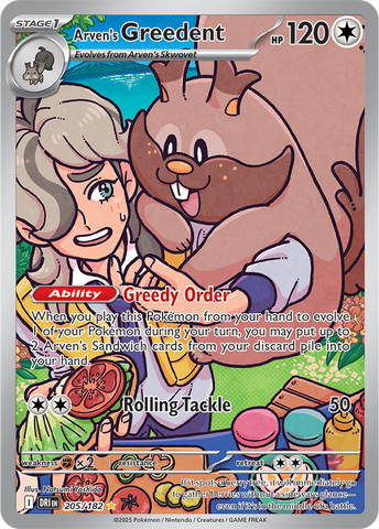Arven's Greedent (Illustration Rare)