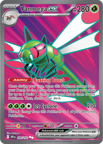 Yanmega ex (Full Art)