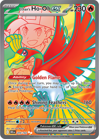 Ethan's Ho-Oh ex (Full Art)