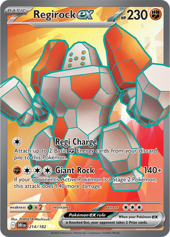 Regirock ex (Full Art)