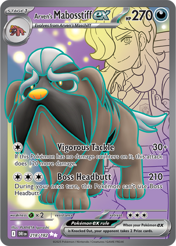 Arven's Mabosstiff ex (Full Art)