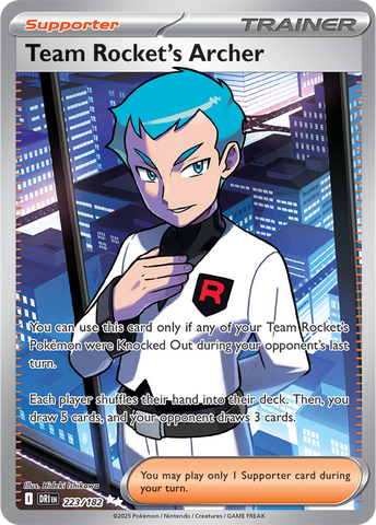 Team Rocket's Archer (Full Art)