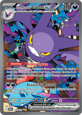 Team Rocket's Crobat ex (Special Illustration Rare)
