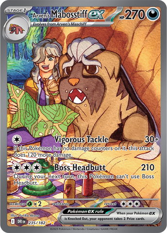 Arven's Mabosstiff ex (Special Illustration Rare)