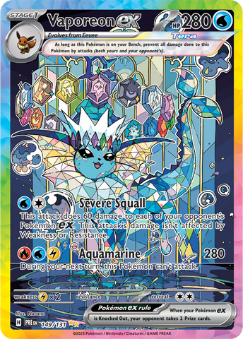 Vaporeon ex (Special Illustration Rare)