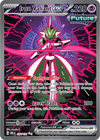 Iron Valiant ex (Special Illustration Rare)