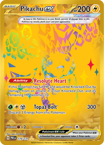 Pikachu ex (Hyper Rare)