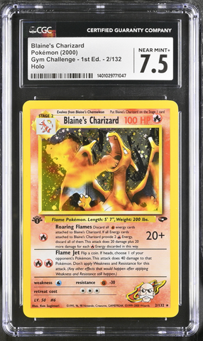 Blaine's Charizard (1st Edition)