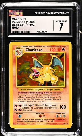 Charizard - Base Set - CGC 7