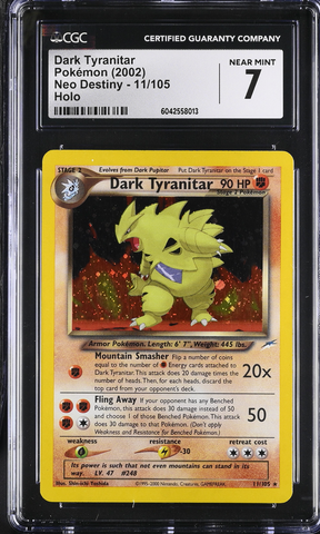 Dark Tyranitar - Neo Destiny - CGC 7
