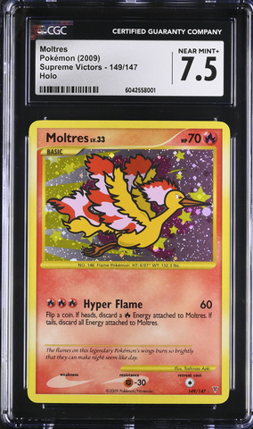 Moltres - Supreme Victors - CGC 7.5