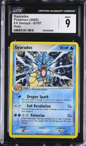 Gyarados - EX Deoxys - CGC 9