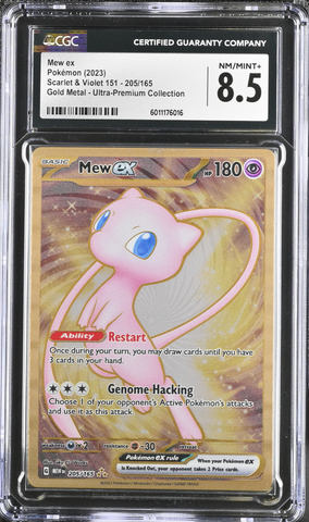 Mew ex - Gold Metal Ultra Premium Collection - CGC 8.5