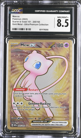 Mew ex - Gold Metal Ultra Premium Collection - CGC 8.5