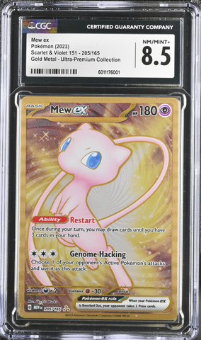 Mew ex - Gold Metal Ultra Premium Collection - CGC 8.5