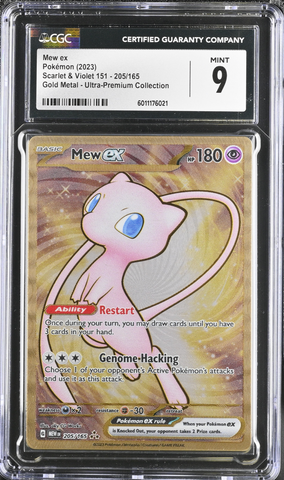 Mew ex - Gold Metal Ultra Premium Collection - CGC 9