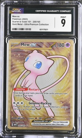 Mew ex - Gold Metal Ultra Premium Collection - CGC 9