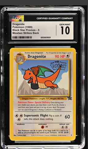 Dragonite - Black Star Promo - CGC 10