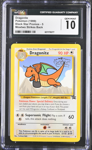 Dragonite - Black Star Promo - CGC 10